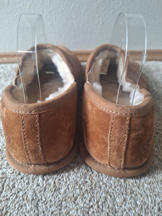 UGG Australia Scuff Romeo II Men\'s Size 10 Slippers Brown Suede Sheepskin 5650 main image 4